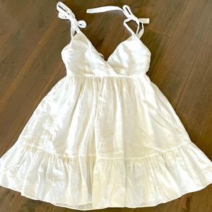 HELLO MOLLY White Sundress size M